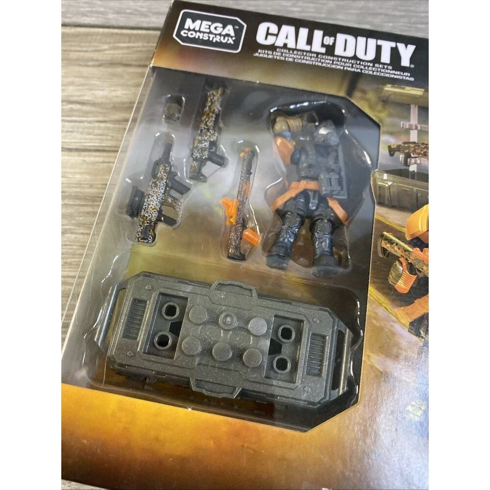Mega Construx Call of Duty Firebreak Weapon Crate Set Krystof Hejek Figure New
